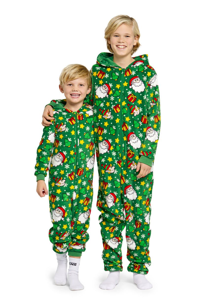 Combinaison Suitmeister BOYS Santa Elves Green