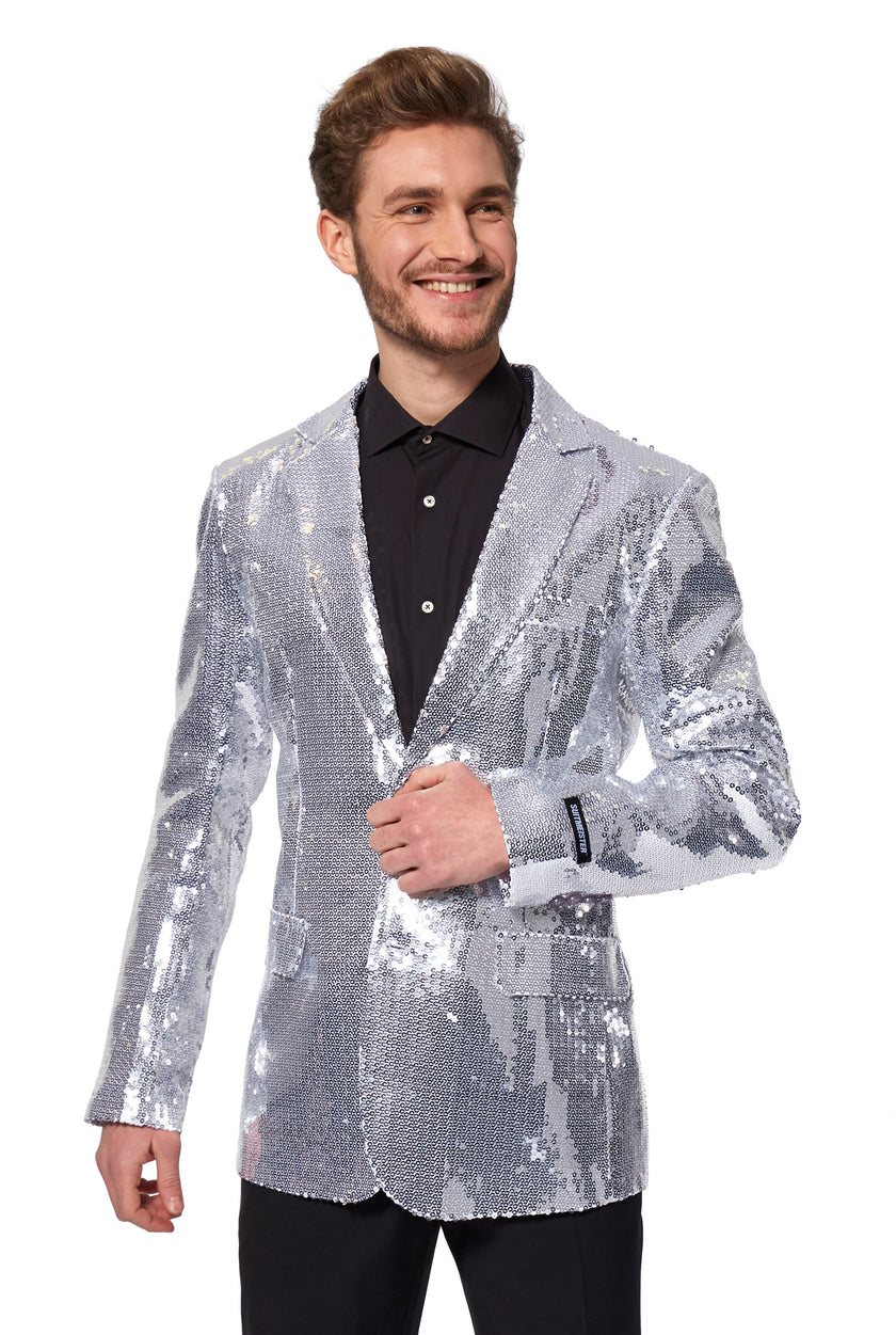 Veste Suitmeister Sequins Silver