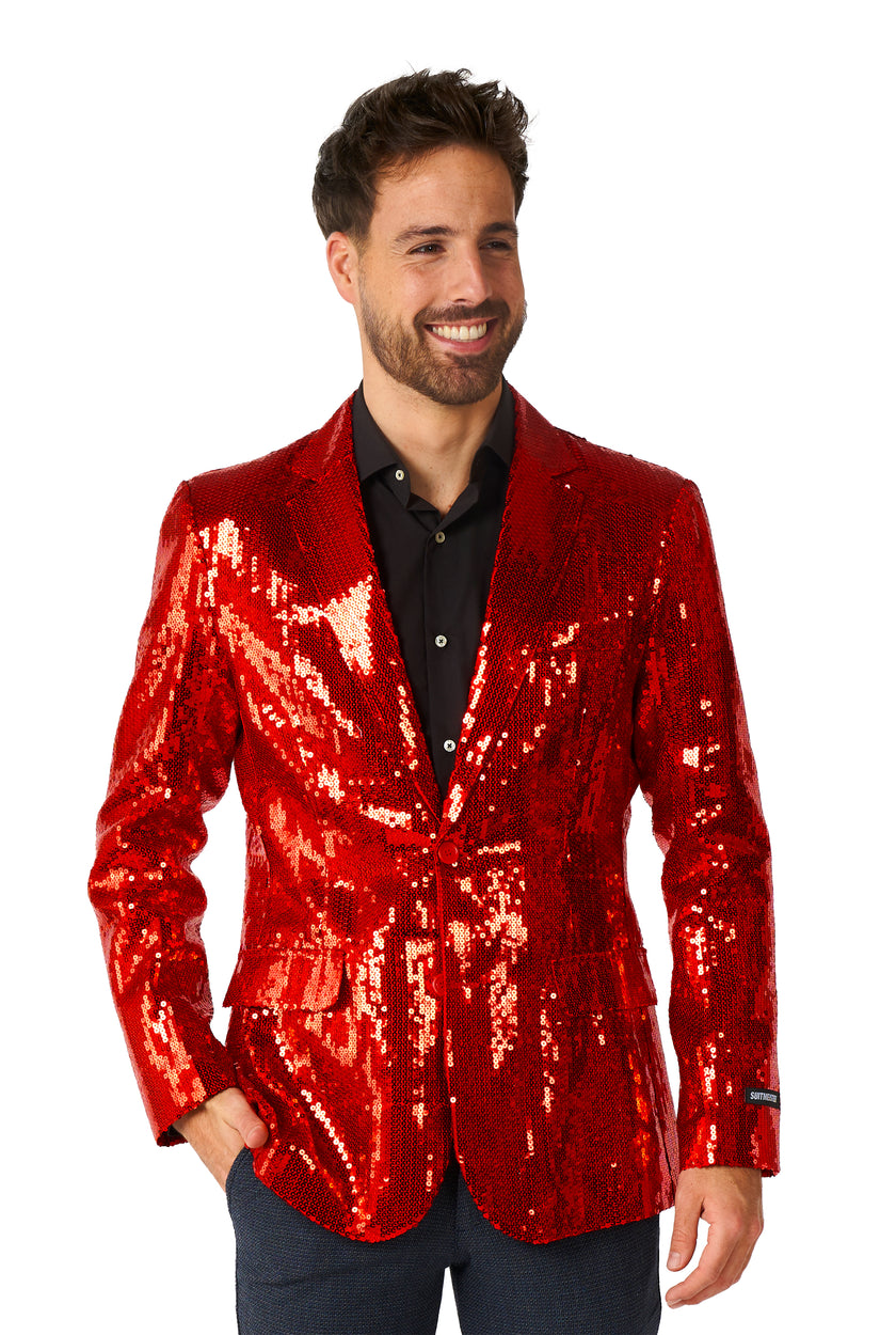 Veste Suitmeister Sequins Red