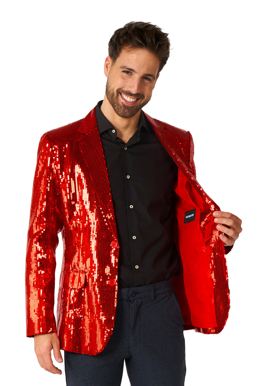 Veste Suitmeister Sequins Red