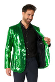 Veste Suitmeister Sequins Green