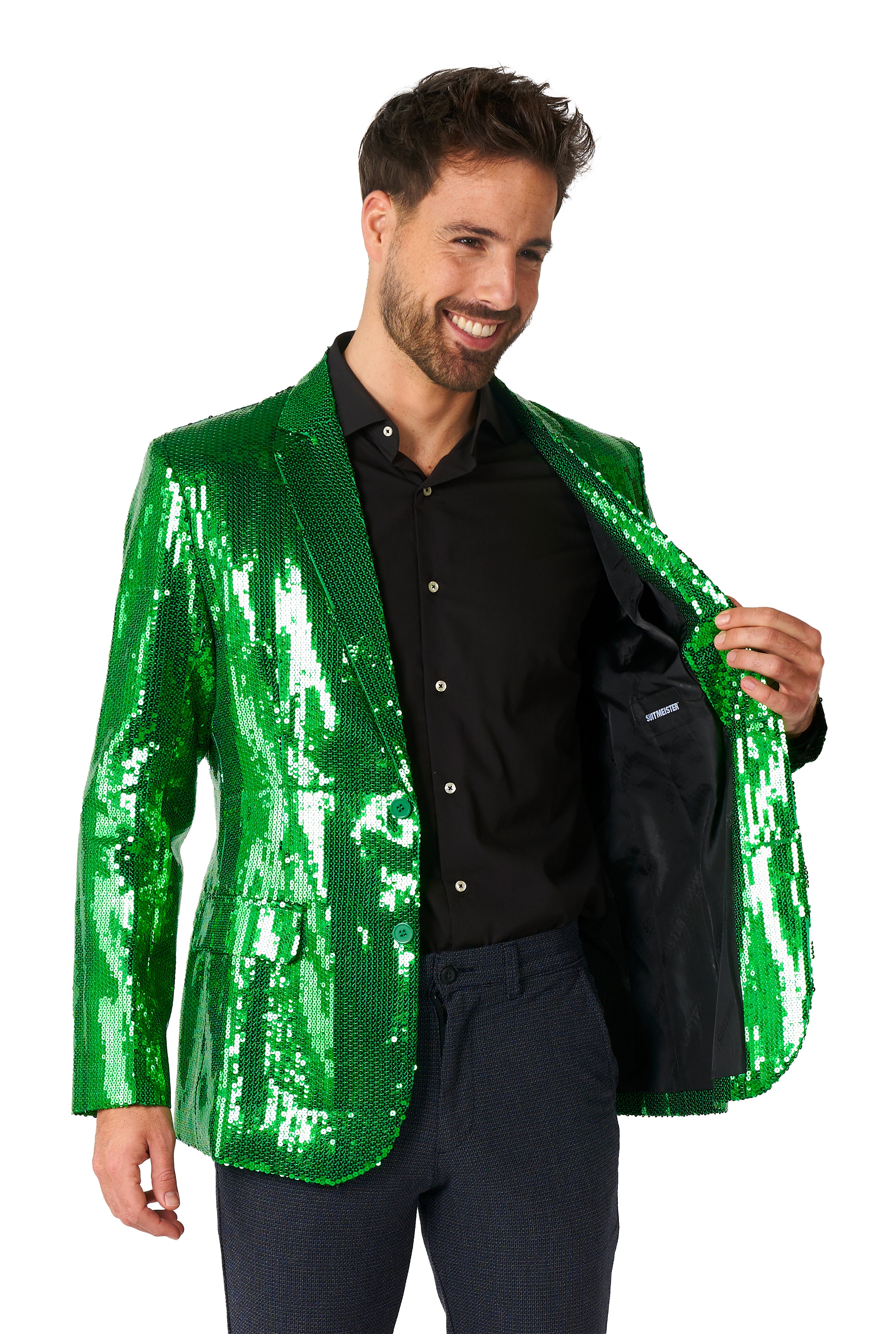 Veste Suitmeister Sequins Green