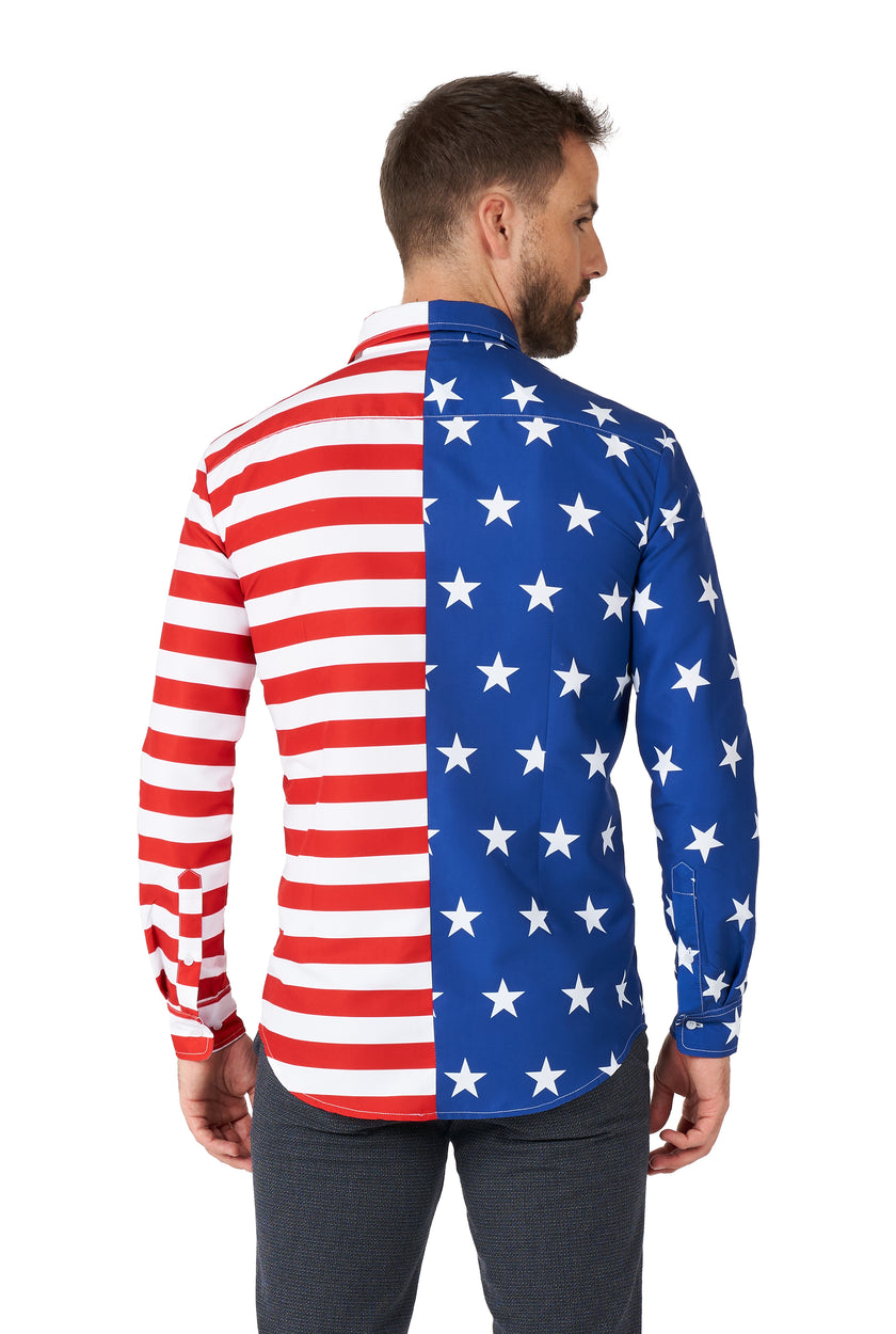 Chemise Suitmeister USA Flag