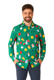 Chemise Suitmeister Christmas Ornaments Green