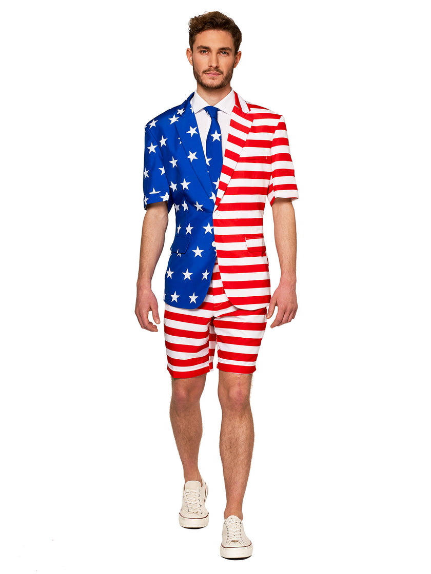 Costume Suitmeister SUMMER USA Flag