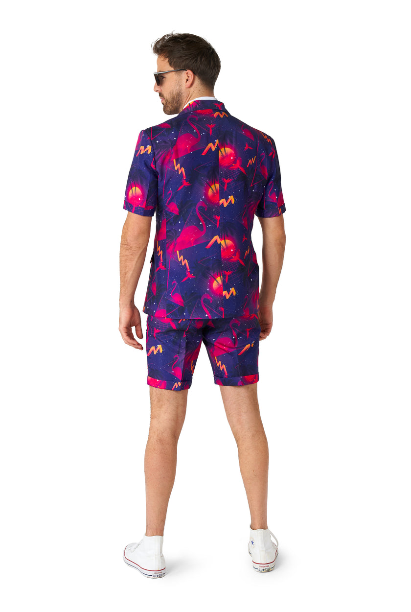 Costume Suitmeister SUMMER Retro Neon Navy