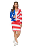 Costume Suitmeister WMNS USA Flag