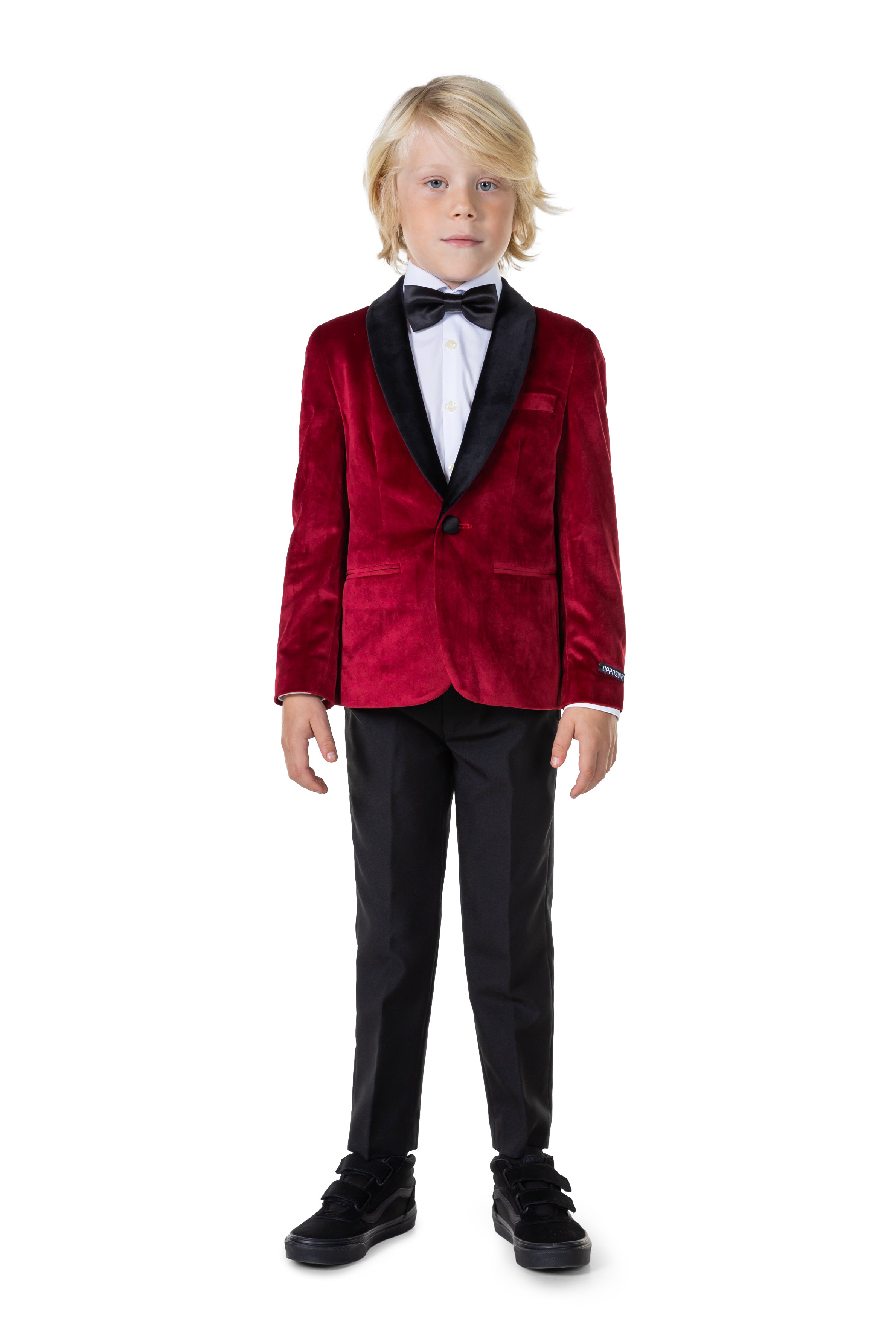 Veste OppoSuits Deluxe BOYS Dinner Jacket - Burgundy
