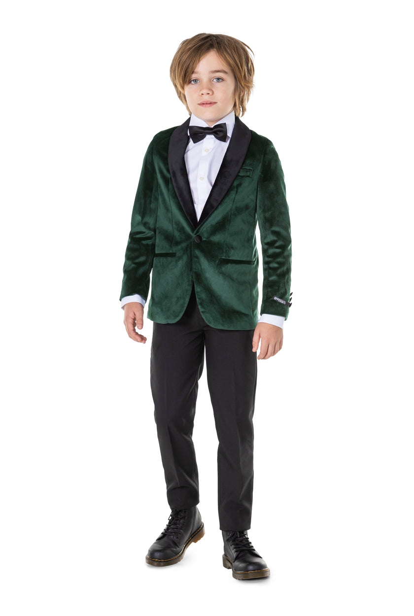 Veste OppoSuits Deluxe BOYS Dinner Jacket - Rich Green
