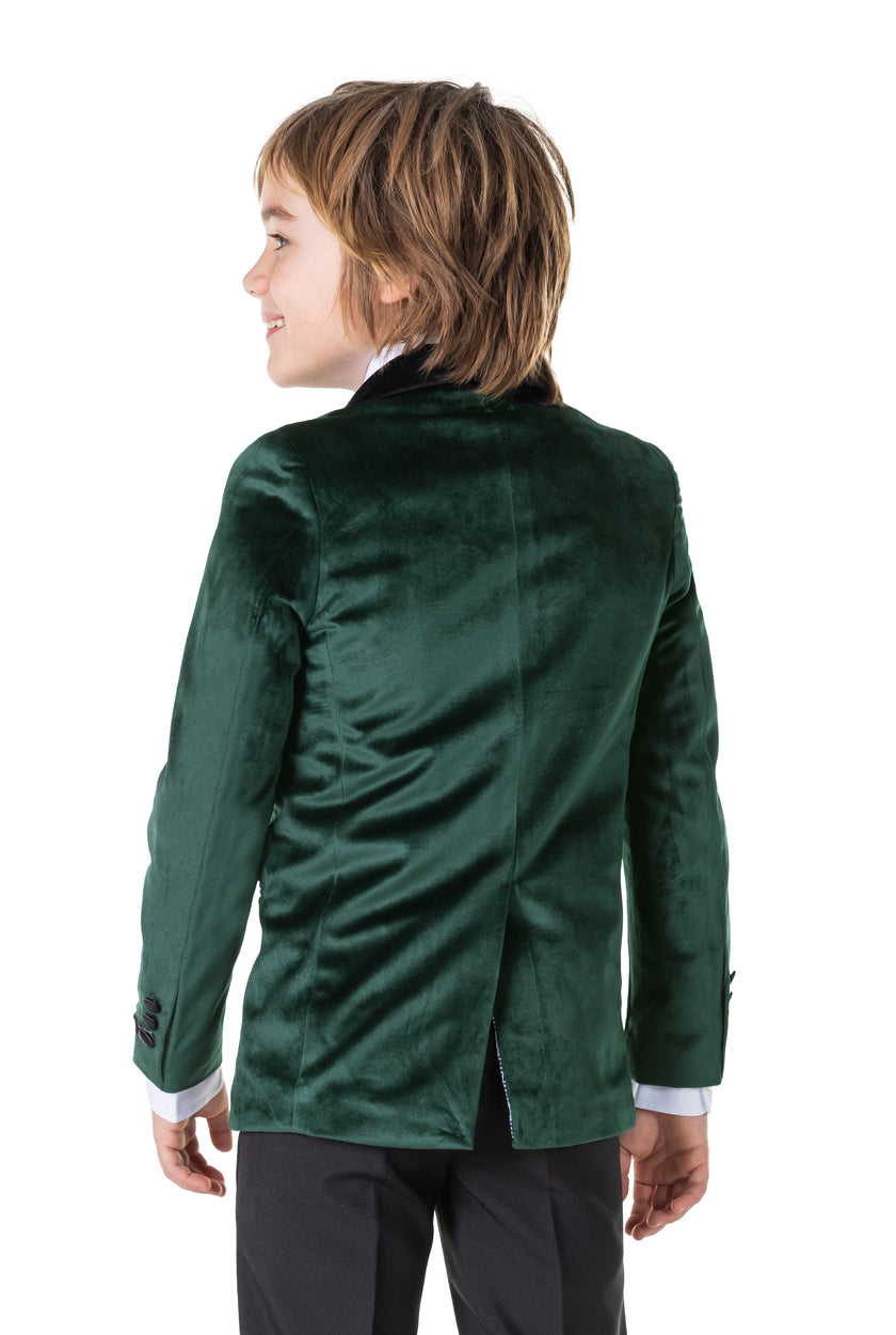 Veste OppoSuits Deluxe BOYS Dinner Jacket - Rich Green