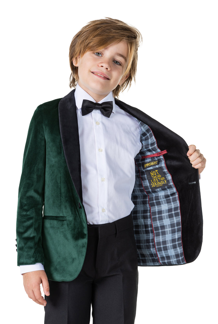 Veste OppoSuits Deluxe BOYS Dinner Jacket - Rich Green