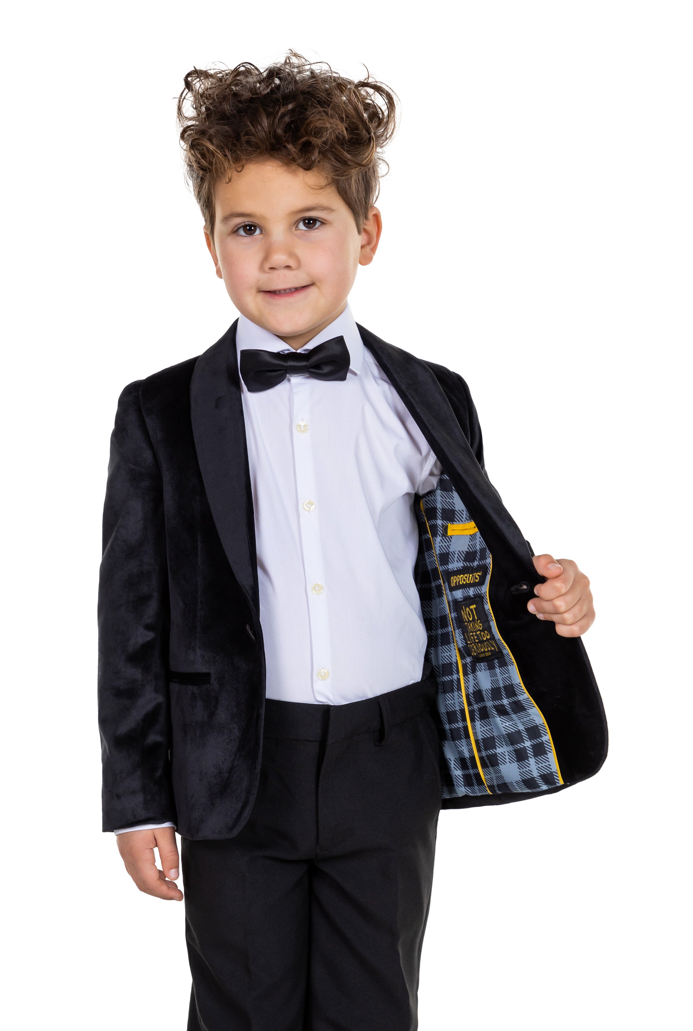 Veste OppoSuits Deluxe BOYS Dinner Jacket - Black