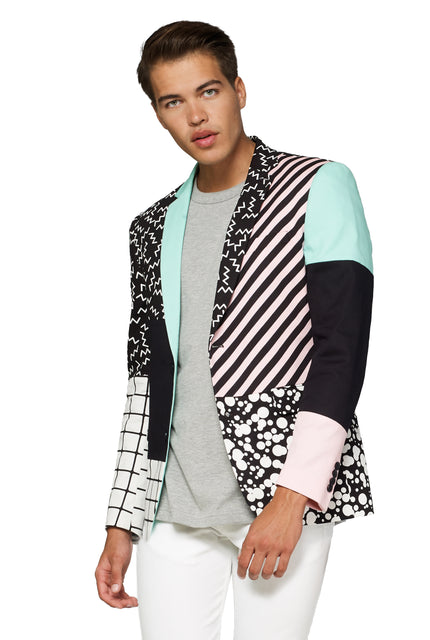 Veste OppoSuits Deluxe Retro - Cut & Sew - Black