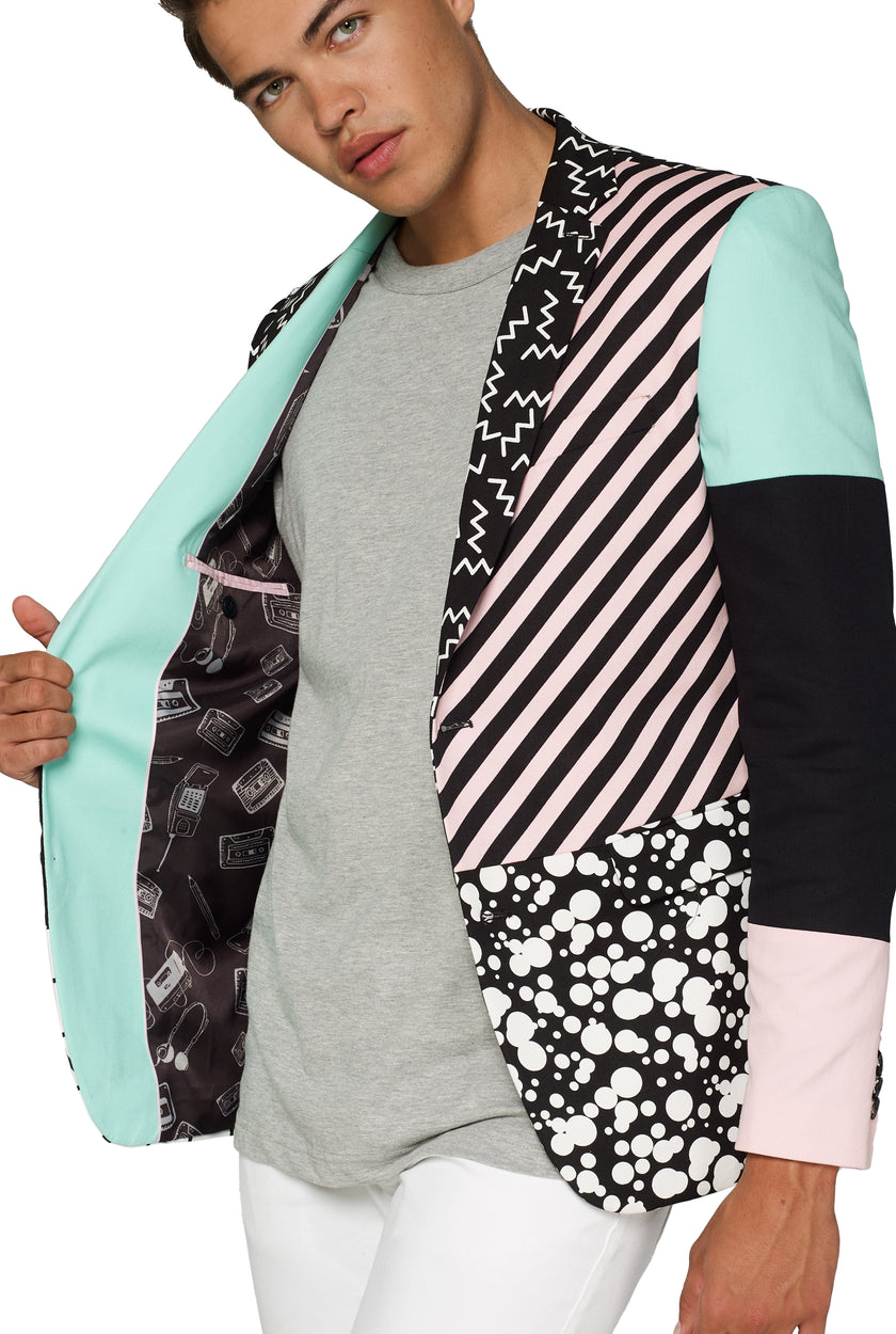 Veste OppoSuits Deluxe Retro - Cut & Sew - Black