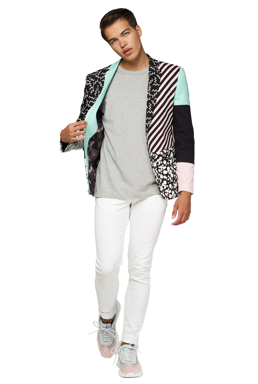 Veste OppoSuits Deluxe Retro - Cut & Sew - Black