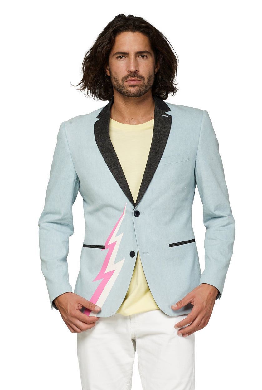 Veste OppoSuits Deluxe Retro - Bolt - Frisky Blue