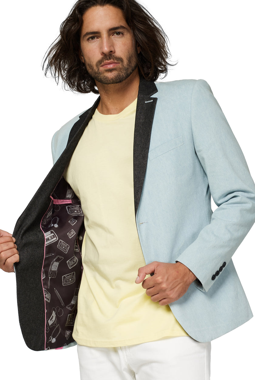 Veste OppoSuits Deluxe Retro - Bolt - Frisky Blue