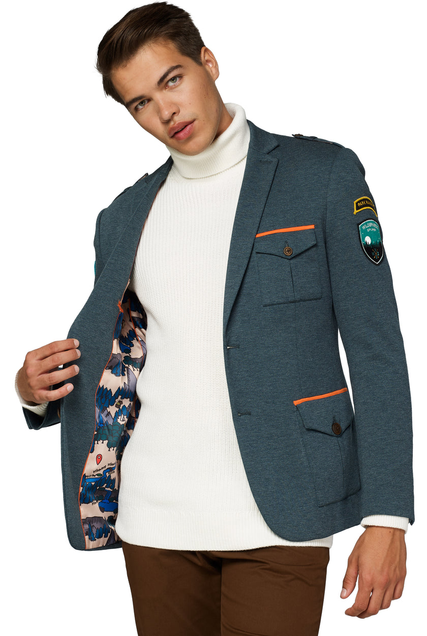 Veste OppoSuits Deluxe Uniform - Park Ranger - Forest Green