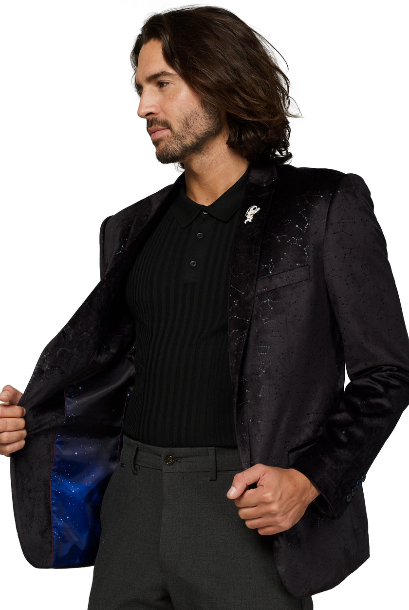 Veste OppoSuits Deluxe Outer Space - Constellations - Black