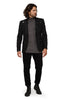 Veste OppoSuits Deluxe Outer Space - Galaxy Map - Black