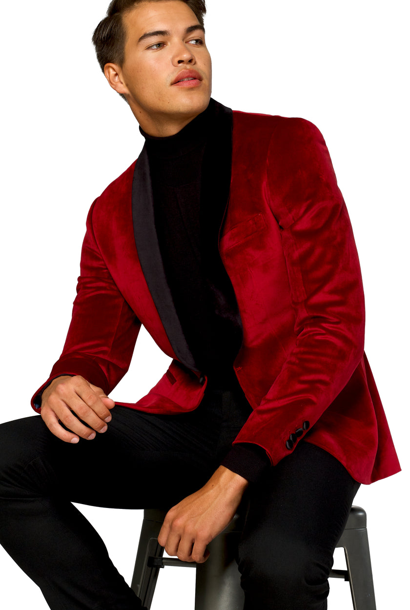 Veste OppoSuits Deluxe Dinner Jacket - Burgundy