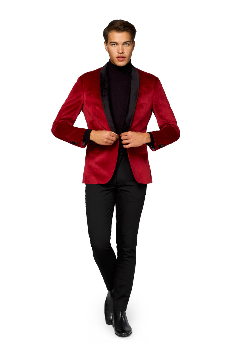 Veste OppoSuits Deluxe Dinner Jacket - Burgundy