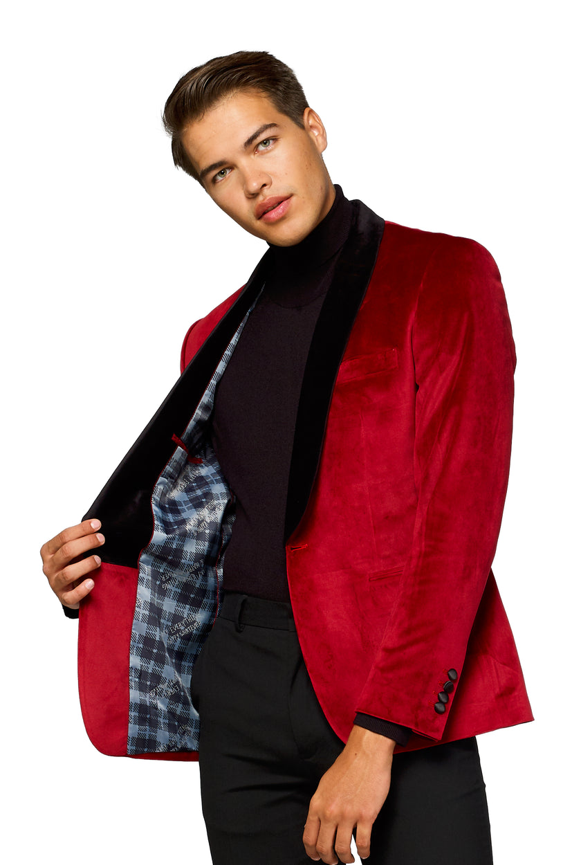Veste OppoSuits Deluxe Dinner Jacket - Burgundy