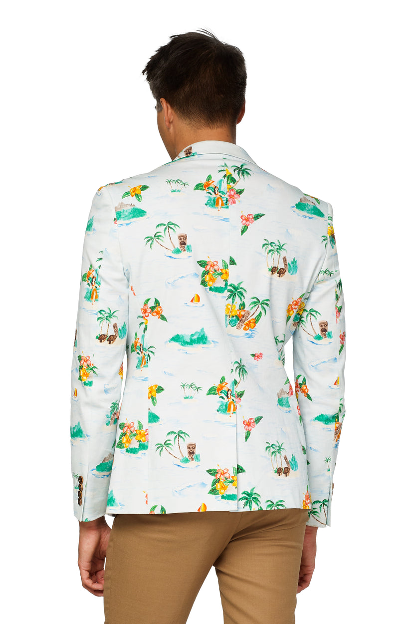 Veste OppoSuits Deluxe Tropical - Hawaiian - Aloha Blue