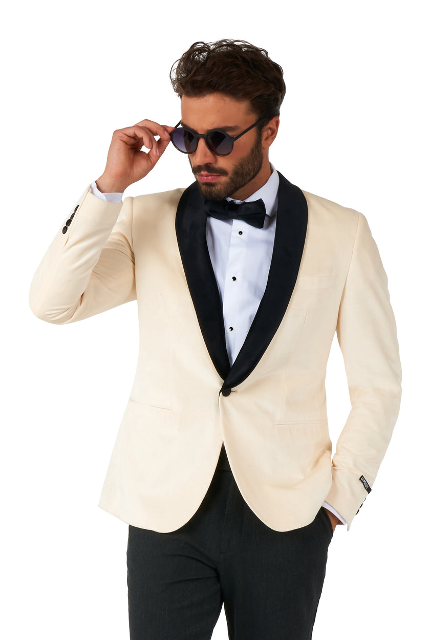 Veste OppoSuits Deluxe Dinner Jacket - Ivory Champagne