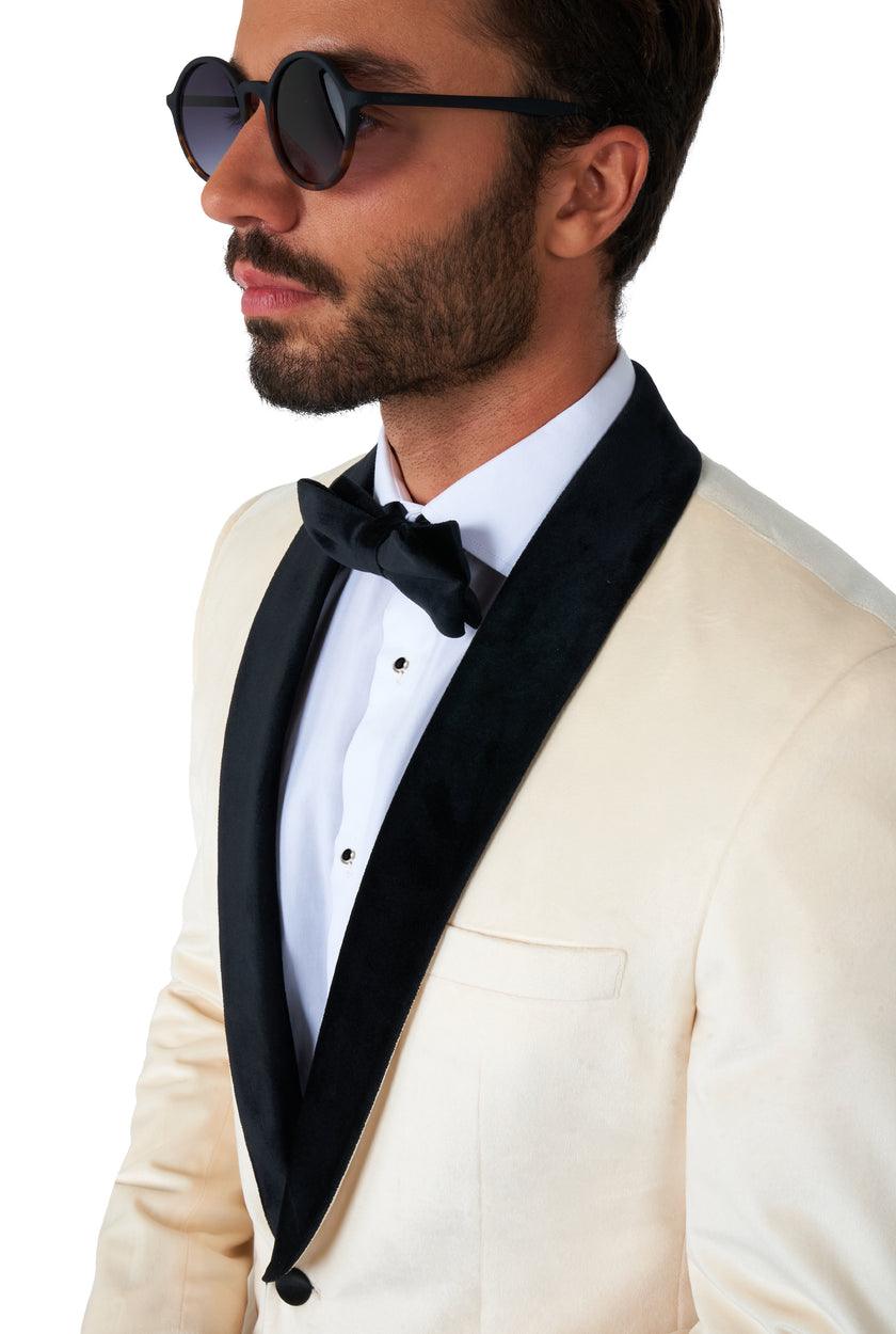 Veste OppoSuits Deluxe Dinner Jacket - Ivory Champagne