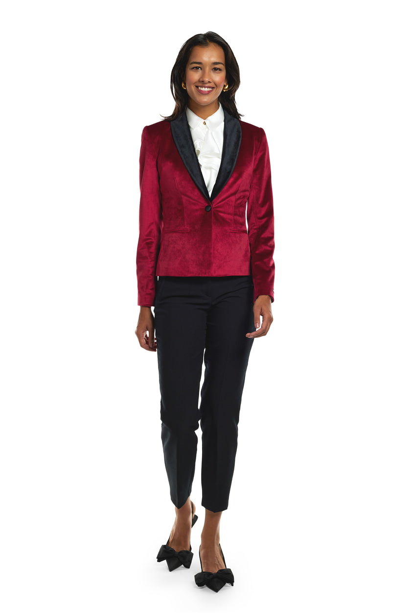 Veste OppoSuits Deluxe Womens Dinner Jacket - Burgundy