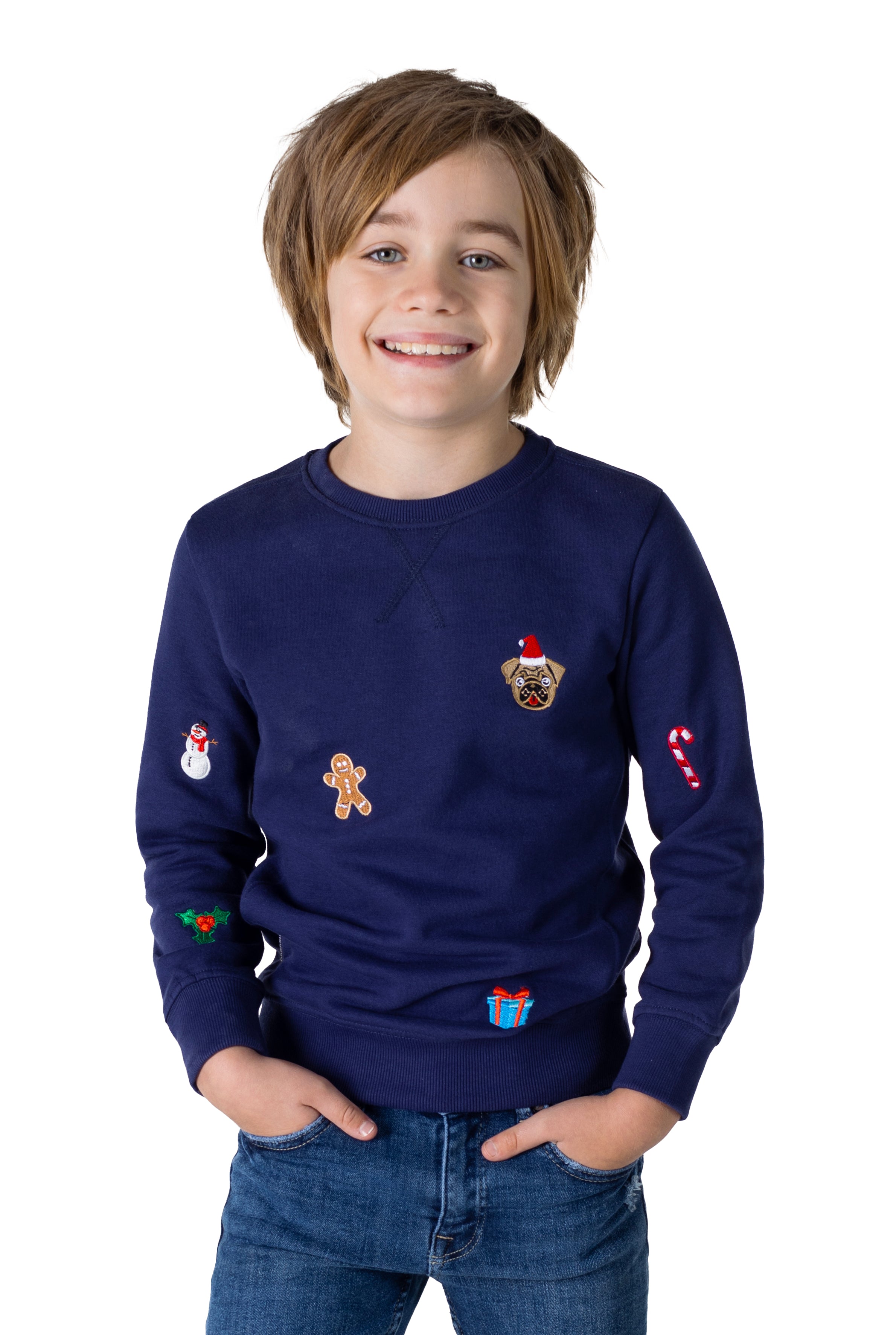 Pull OppoSuits Deluxe BOYS X-Mas Icons - Navy