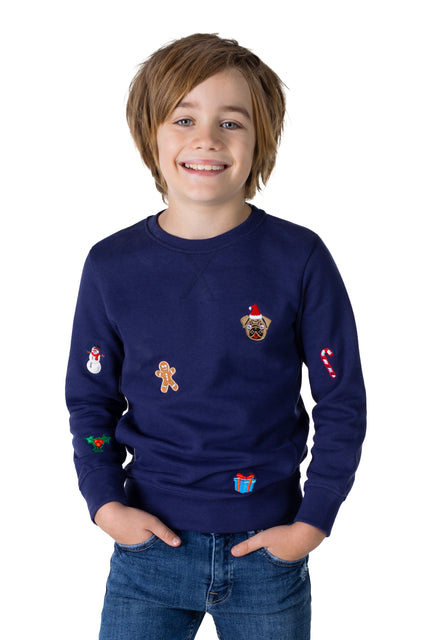 Pull OppoSuits Deluxe BOYS X-Mas Icons - Navy