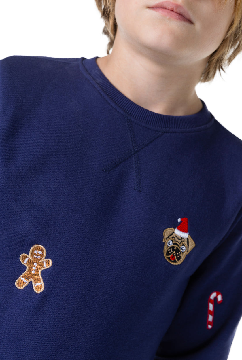 Pull OppoSuits Deluxe BOYS X-Mas Icons - Navy