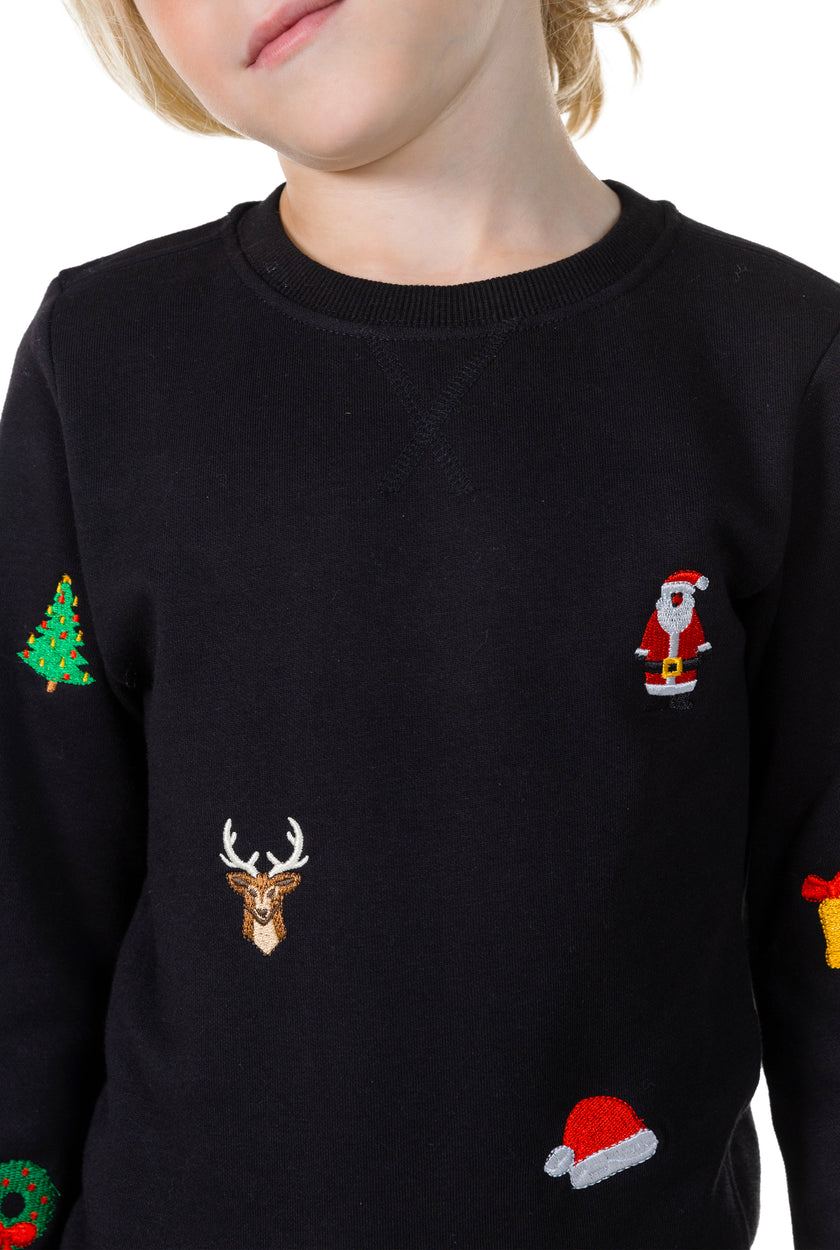 Pull OppoSuits Deluxe BOYS X-Mas Icons - Black