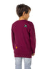 Pull OppoSuits Deluxe BOYS X-Mas Icons - Burgundy
