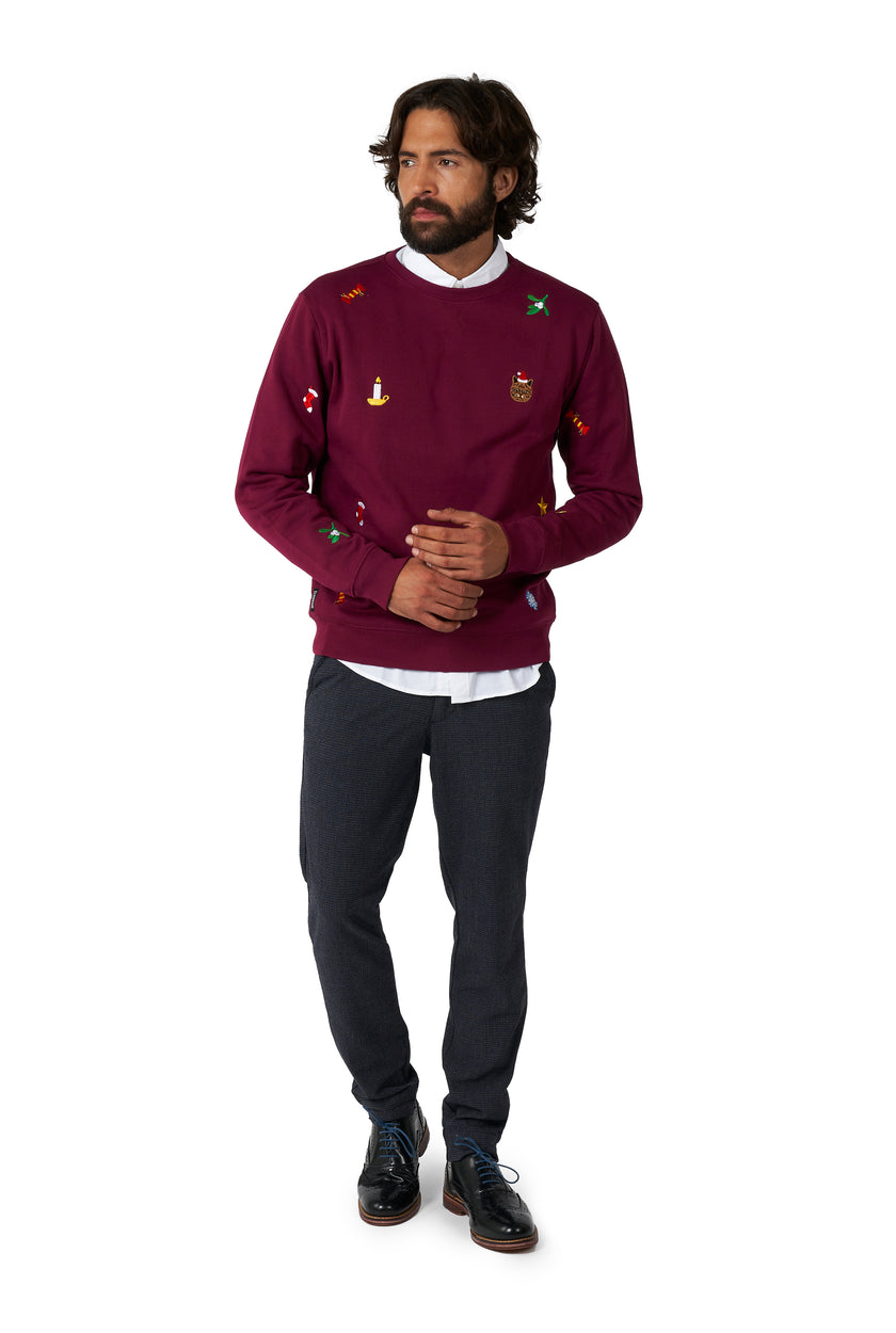 Pull OppoSuits Deluxe X-Mas Icons - Burgundy