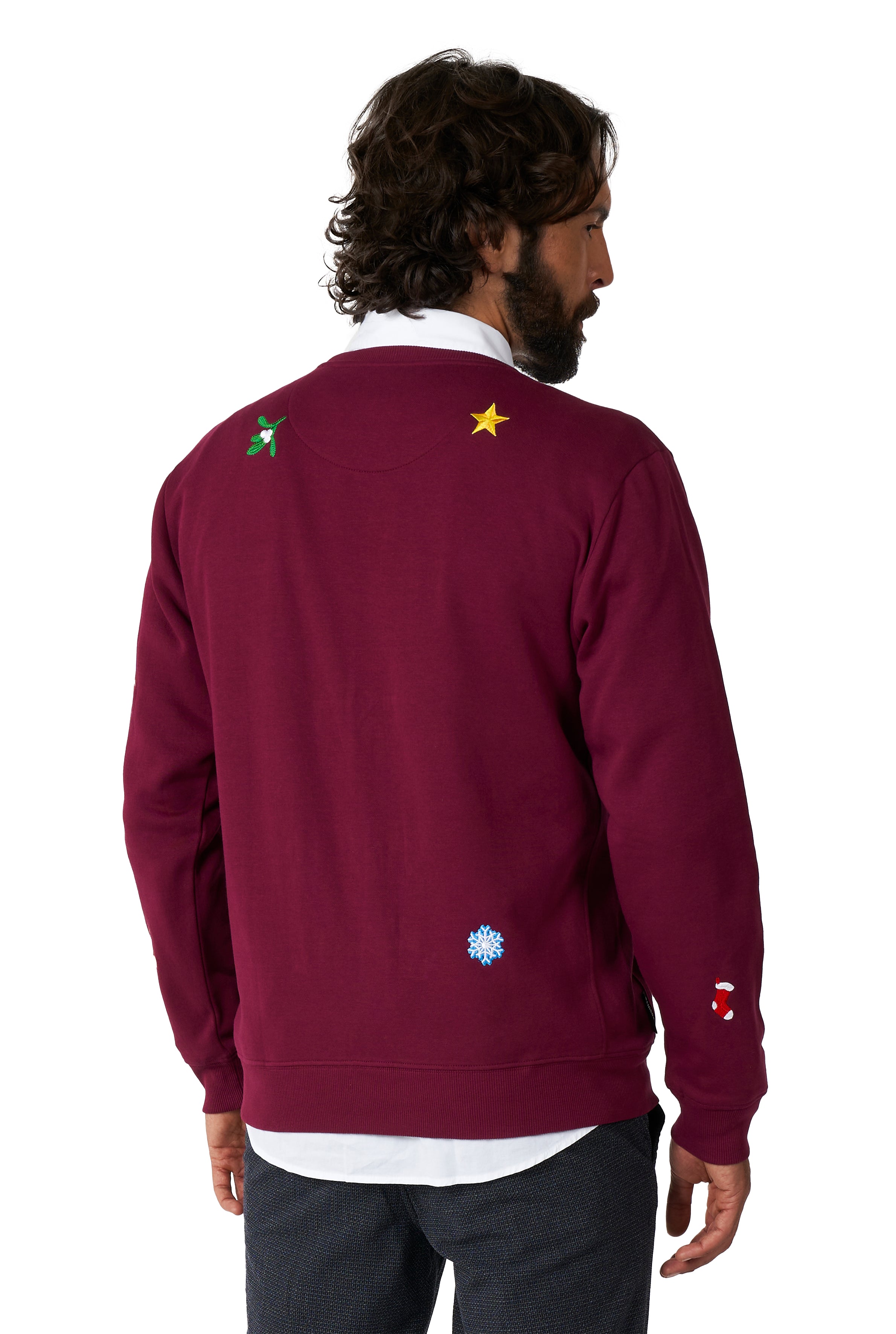 Pull OppoSuits Deluxe X-Mas Icons - Burgundy