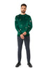 Pull OppoSuits Deluxe Velvet Green - Xmas Icons
