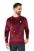 Pull OppoSuits Deluxe Velvet Red - Xmas Icons