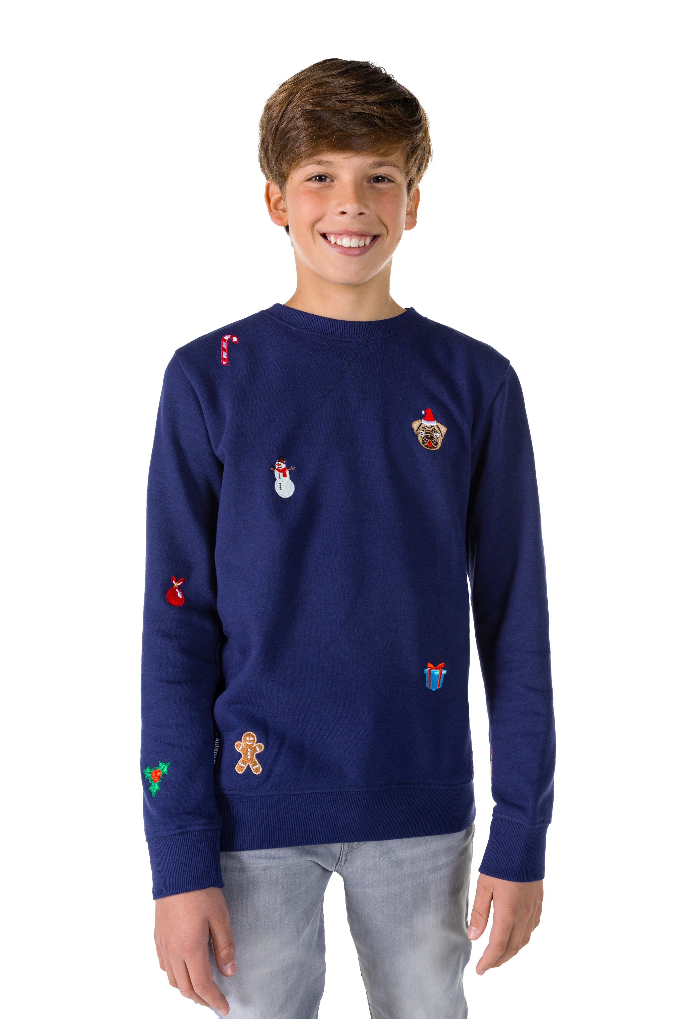 Pull OppoSuits Deluxe TEEN BOYS X-Mas Icons - Navy