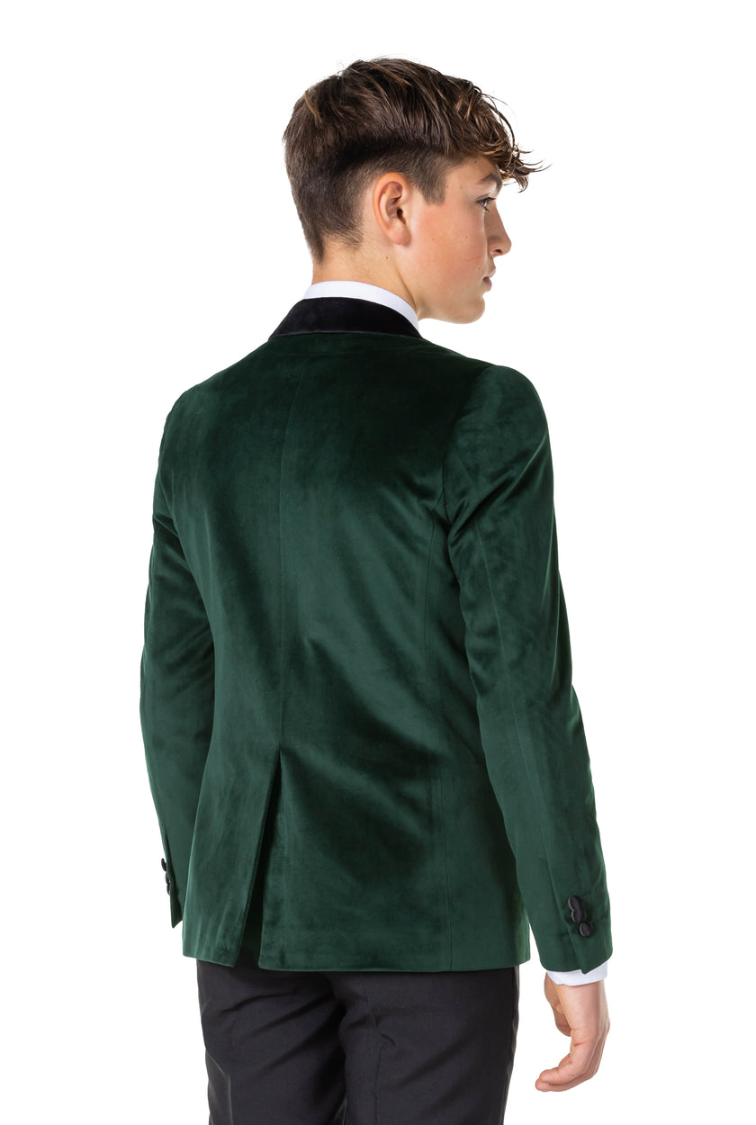 Veste OppoSuits Deluxe TEEN BOYS Dinner Jacket - Rich Green