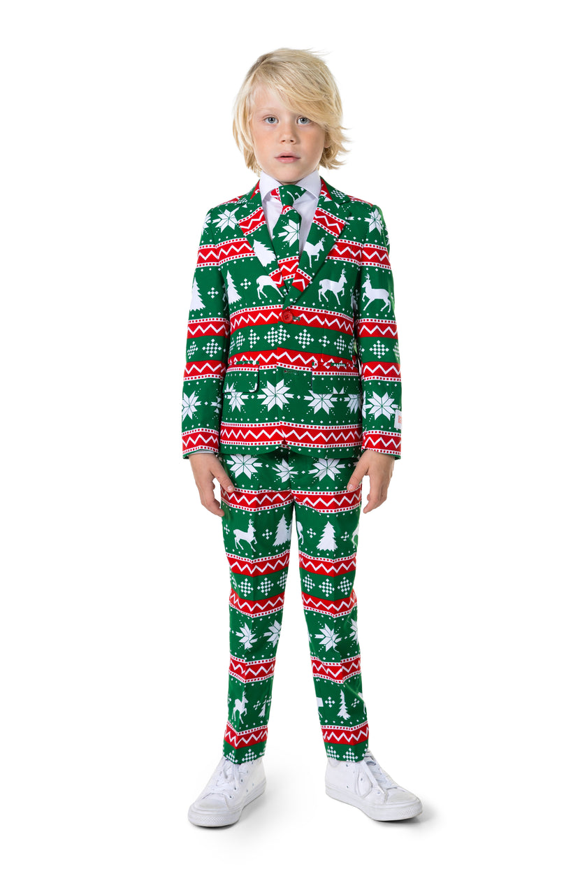 Costume OppoSuits BOYS Festive Green