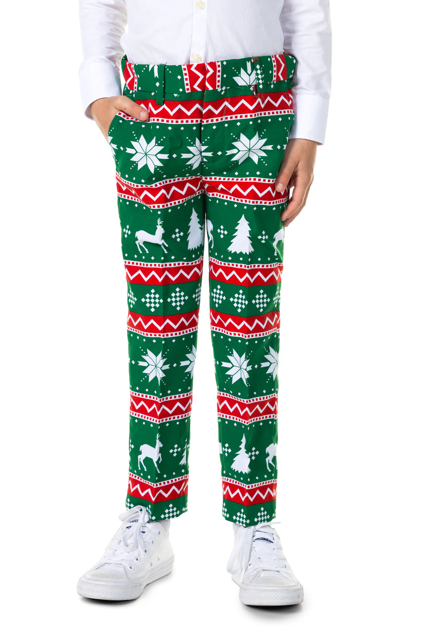 Costume OppoSuits BOYS Festive Green