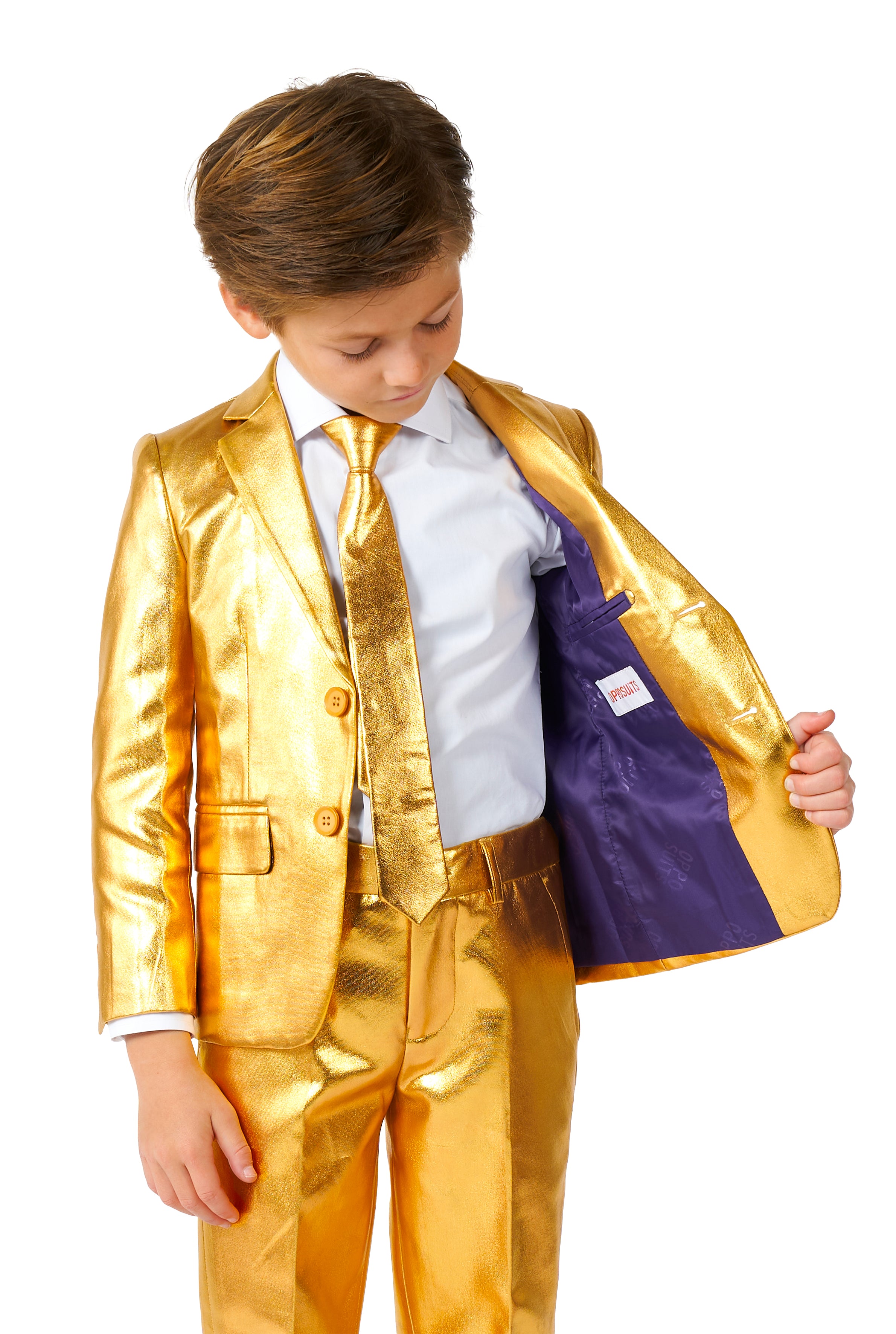 Costume OppoSuits BOYS Groovy Gold