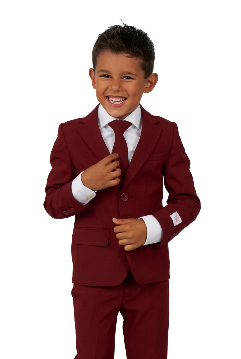 Costume OppoSuits BOYS Blazing Burgundy