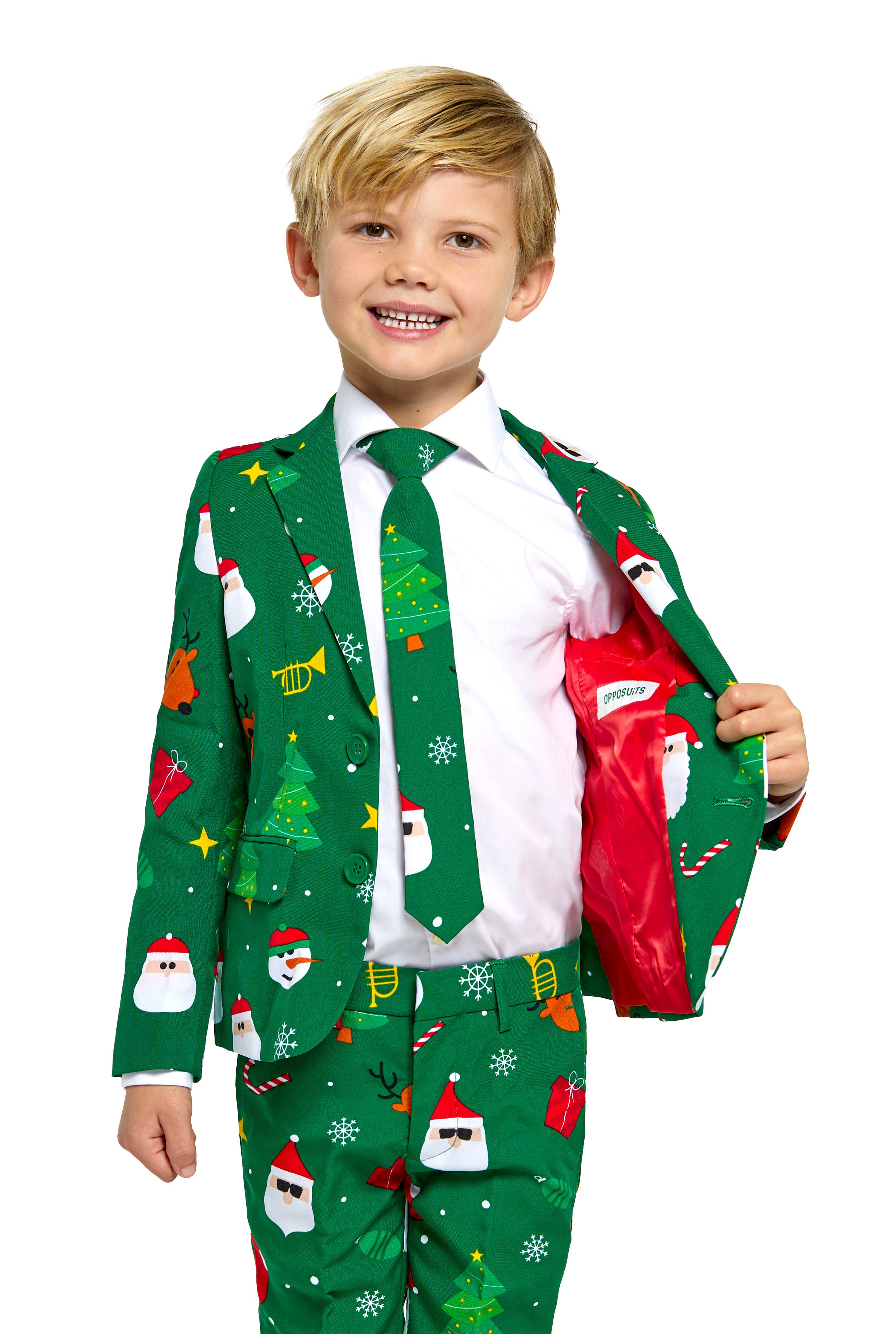 Costume OppoSuits BOYS Festivity Green