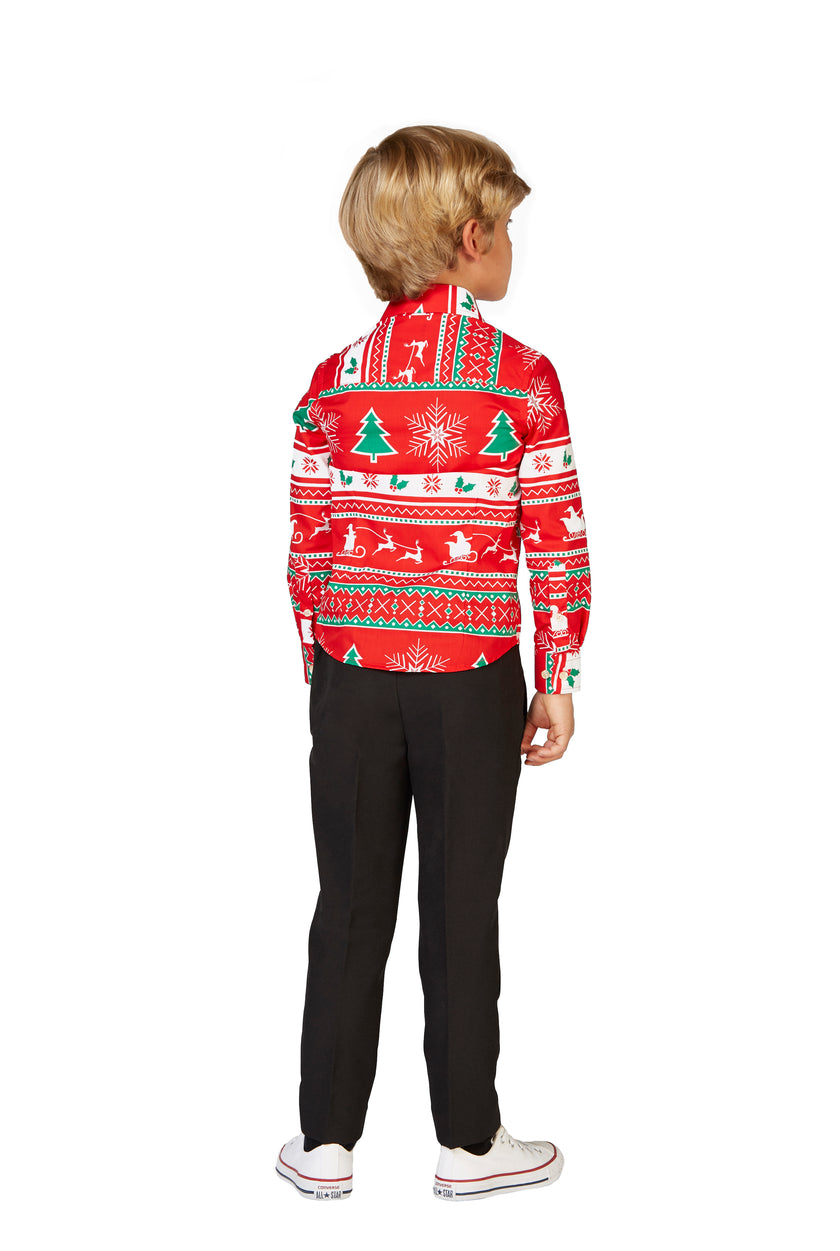 Chemise OppoSuits SHIRT LS Winter Wonderland