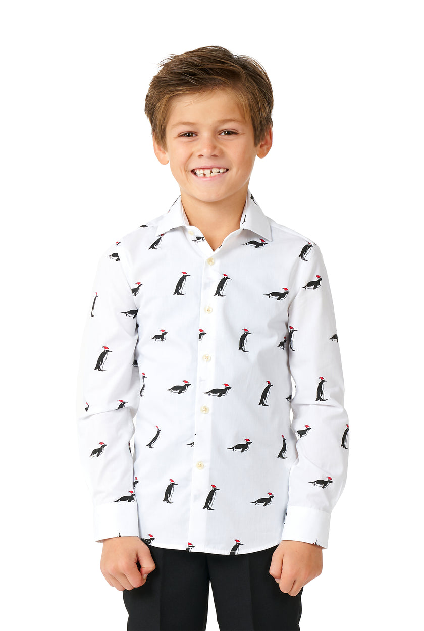 Chemise OppoSuits SHIRT LS Christmas Penguins