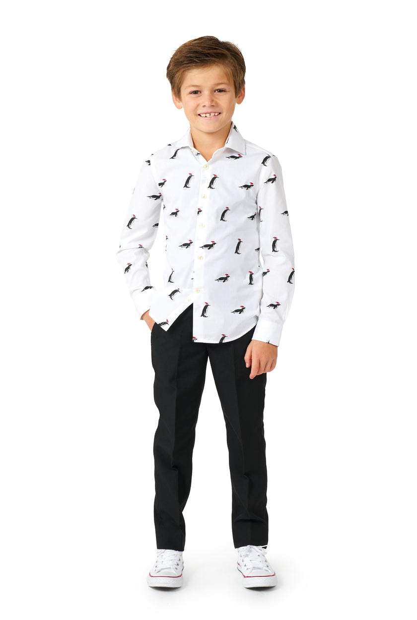 Chemise OppoSuits SHIRT LS Christmas Penguins